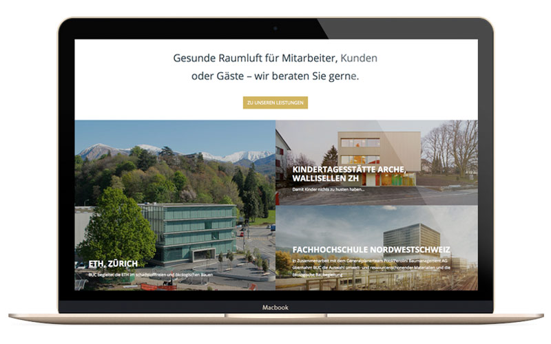 Webdesign BUC Fulda Berlin